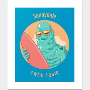 Buffy Sunnydale swim team monster Posters and Art